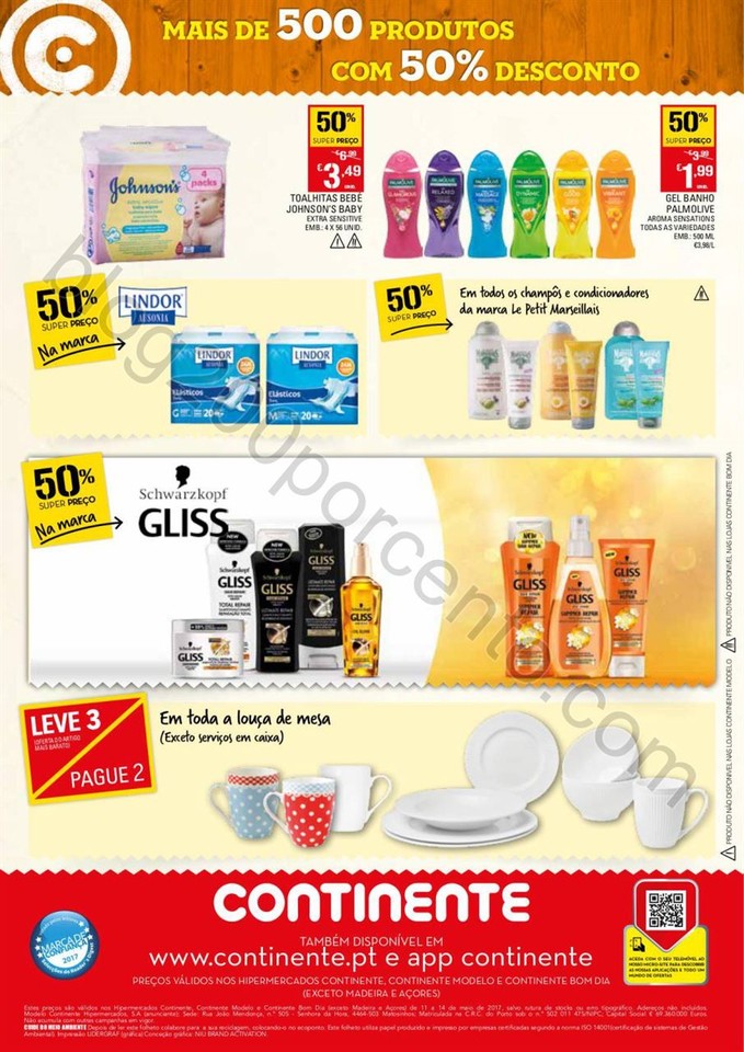 Antevisão Folheto CONTINENTE Fim de semana promo
