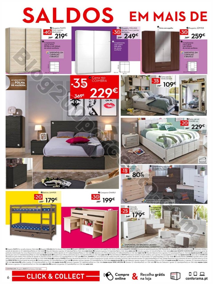 Antevisão Folheto CONFORAMA Saldos até 70% a par