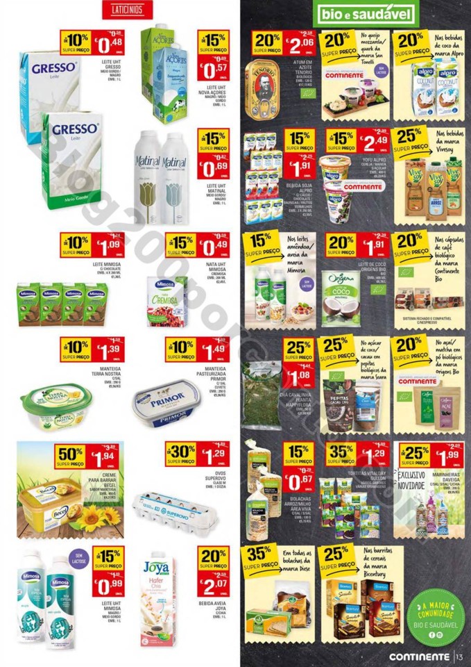 Antevisão Folheto CONTINENTE Promoções de 4 a 1