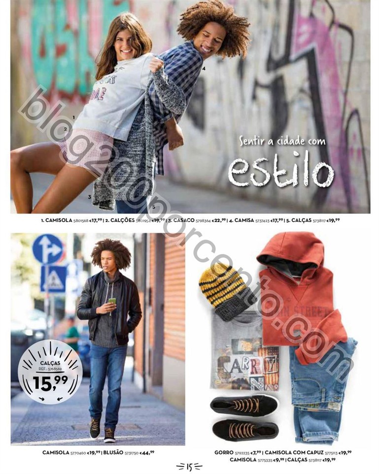 Novo Folheto CONTINENTE Moda Outono - Inverno prom