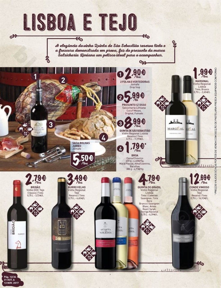 Antevisão Folheto INTERMARCHÉ Vinhos promoções