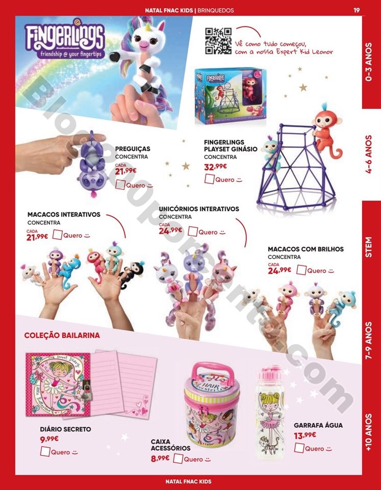 Antevisão Folheto FNAC Natal Kids Promoções de 