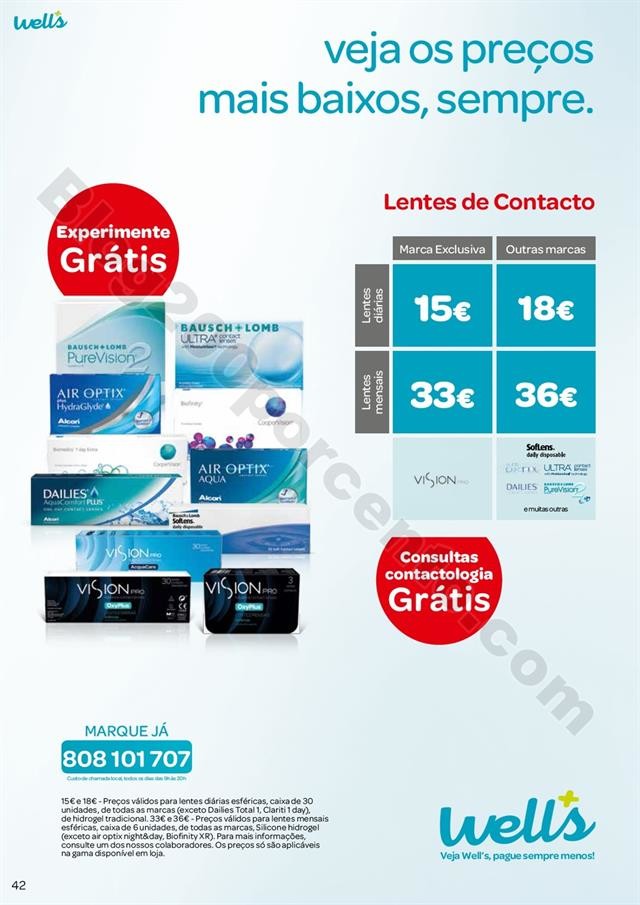 Antevisão Folheto WELLS Verão Promoções de 18 