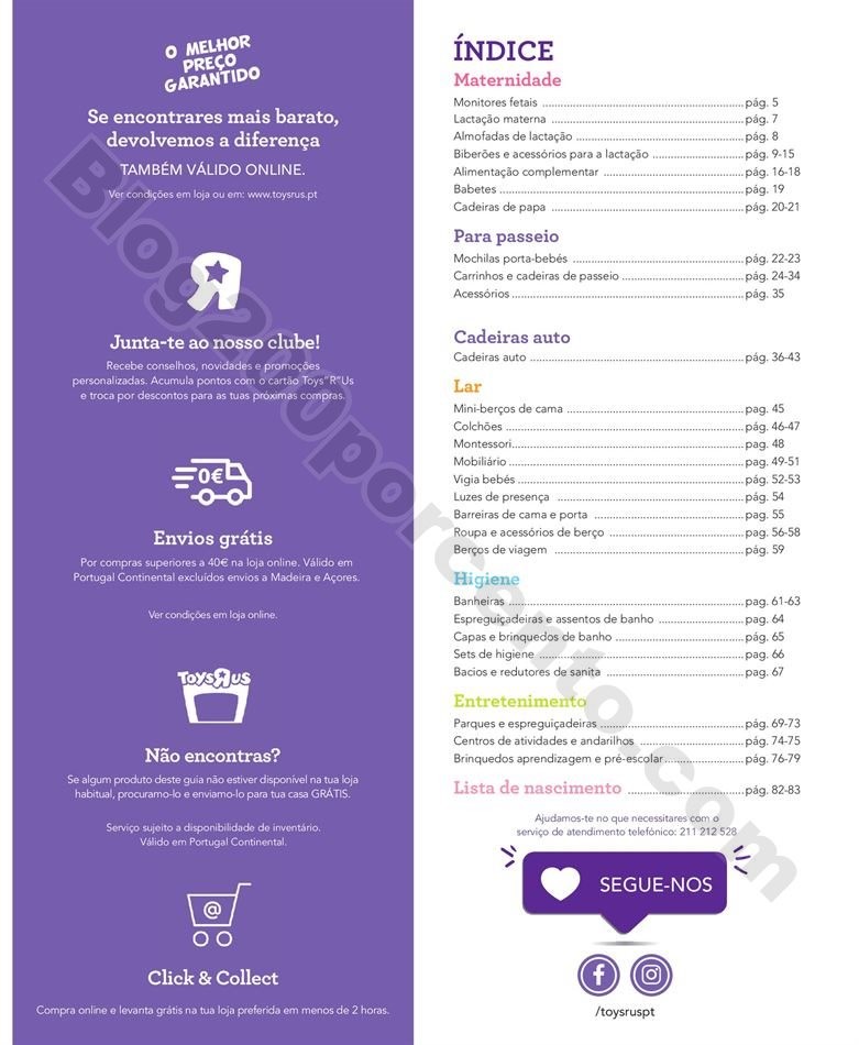 Antevisão Guia do Bebé BABIESRUS Promoções de 