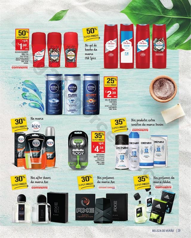 Antevisão Folheto CONTINENTE Beleza de Verão Pro