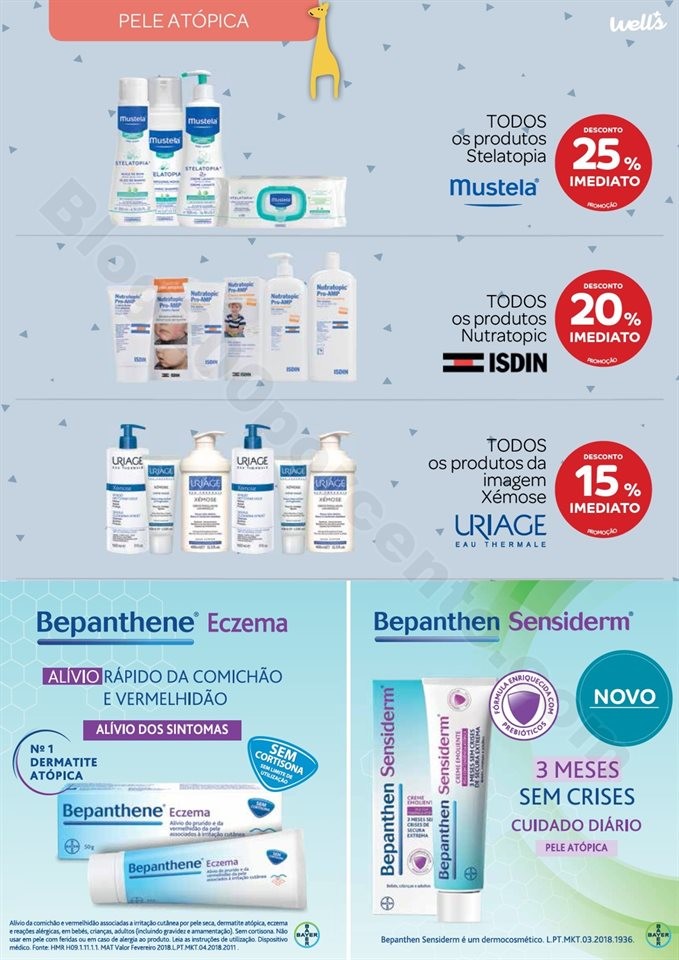 Antevisão Folheto WELLS Especial Bebé Promoçõe