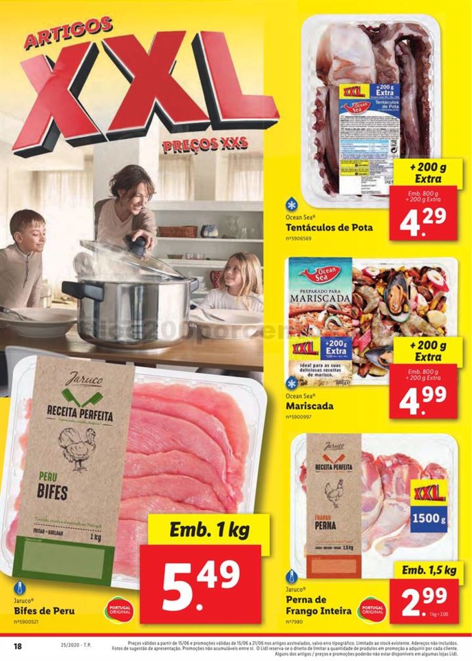 Antevisão Folheto LIDL Promoções de 15 a 21 jun