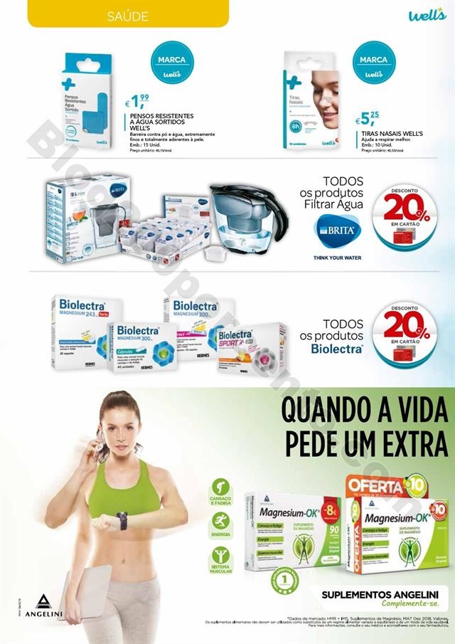Antevisão Folheto WELLS Verão Promoções de 18 
