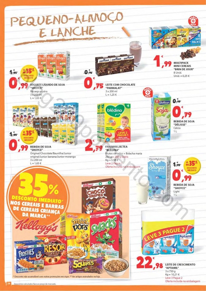 Antevisão Folheto E-LECLERC Regresso às aulas de