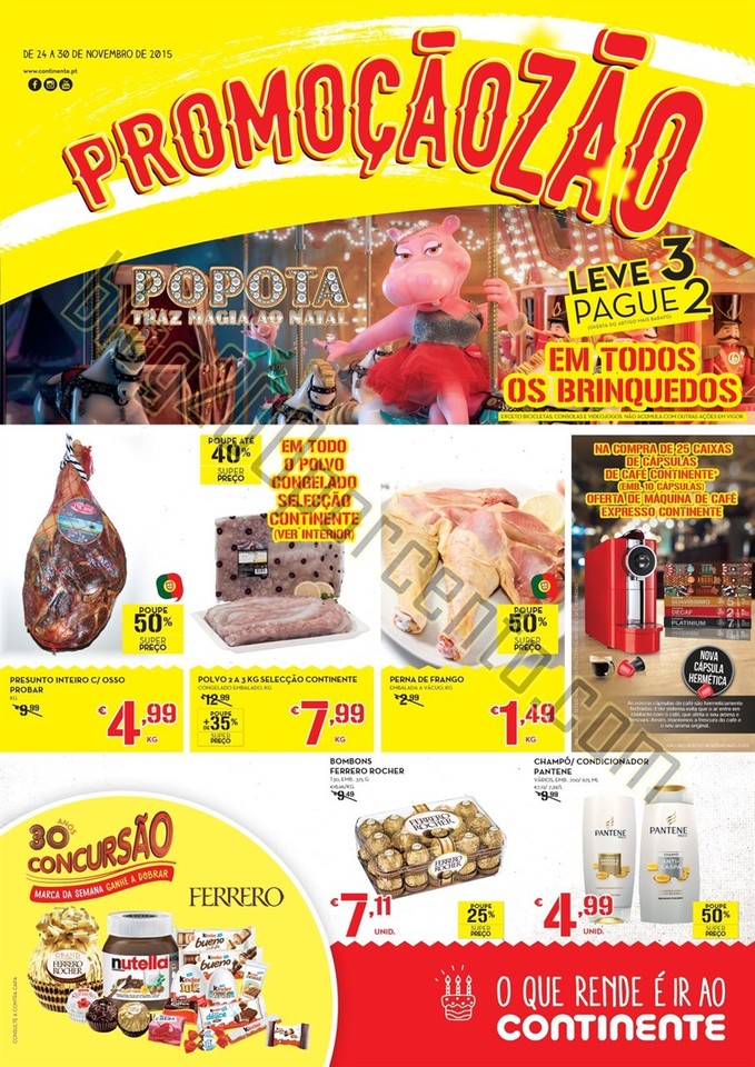 Antevisão Folheto CONTINENTE Promoções de 24 a 
