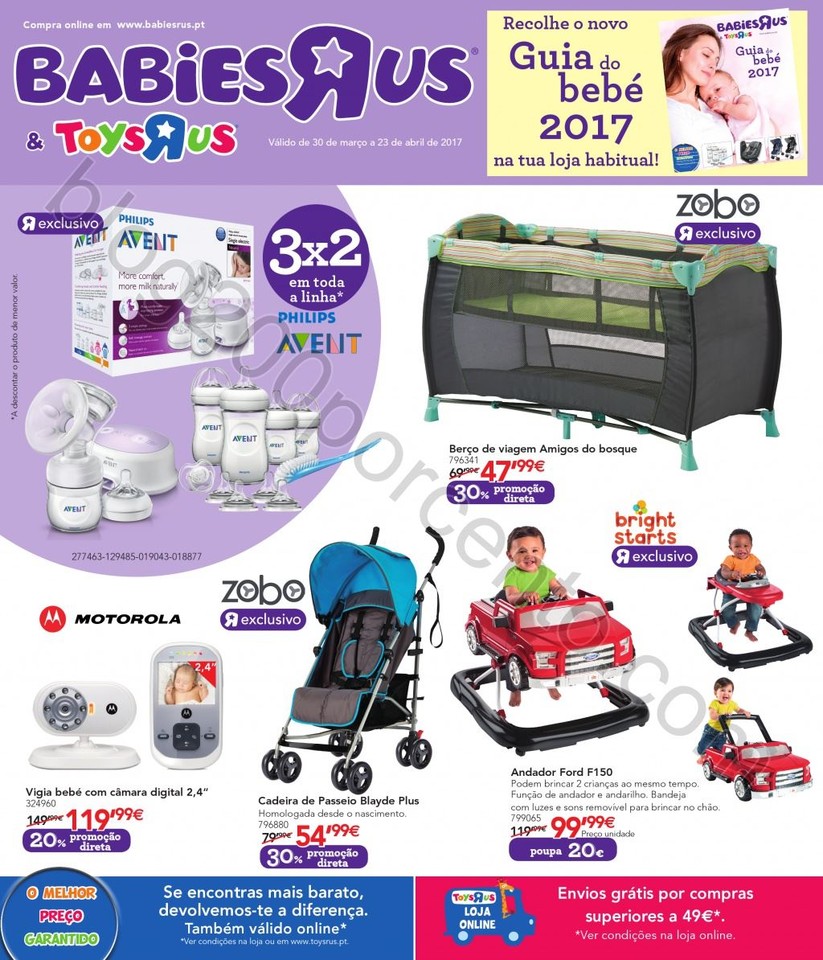 Antevisão Folheto TOYSRUS Promoções de 30 març