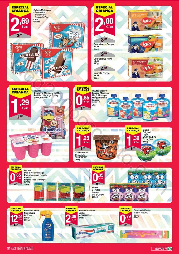 Antevisão Folheto SPAR Promoções de 18 maio a 4
