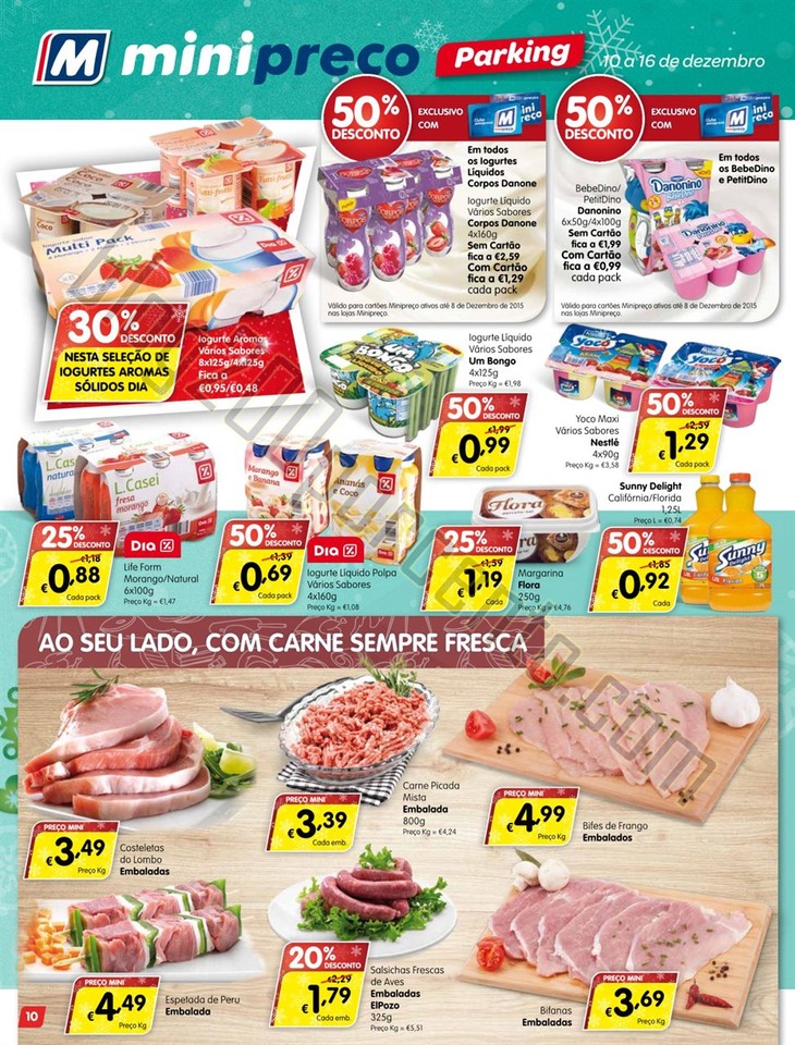 Antevisão Folheto MINIPREÇO Parking Promoções 