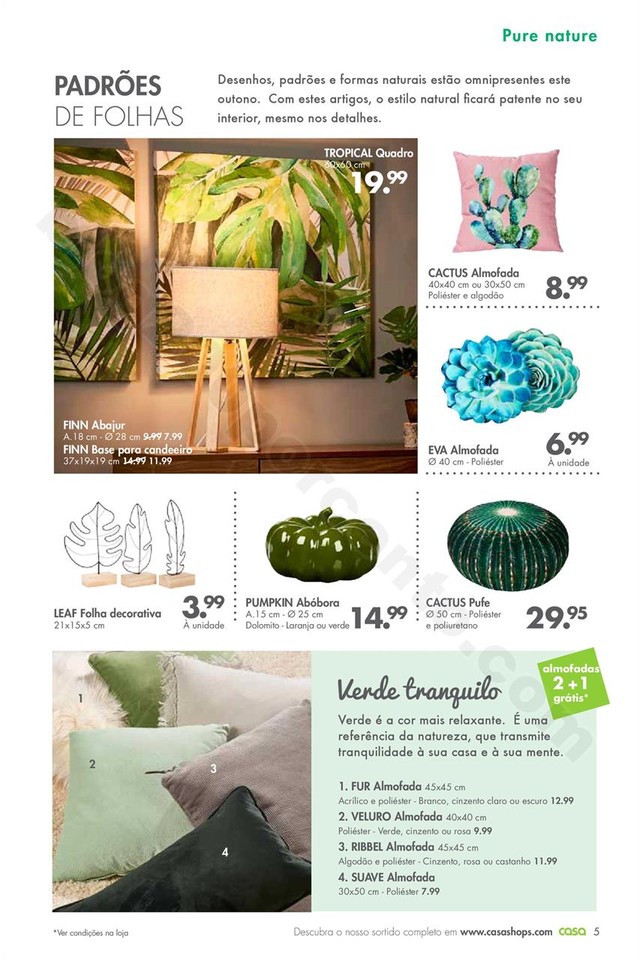 Antevisão Folheto CASA Outono Promoções de 2 a 