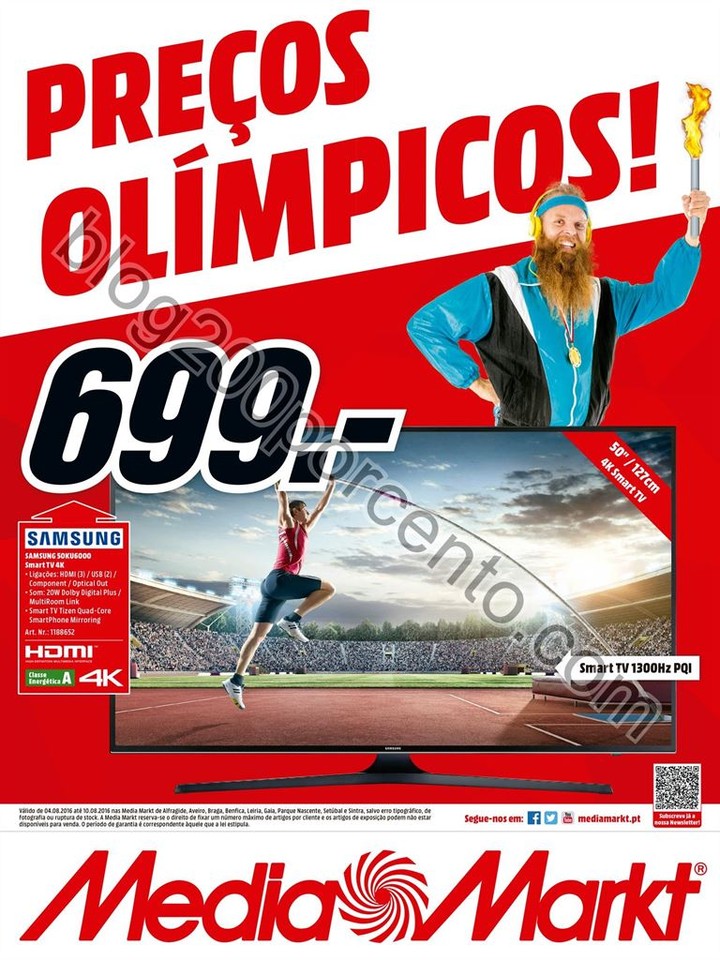 Antevisão Folheto MEDIA MARKT Promoções de 4 a 