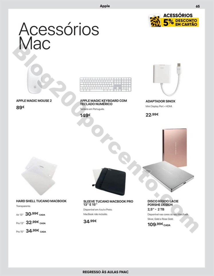 Antevisão Folheto FNAC Regresso às aulas promoç