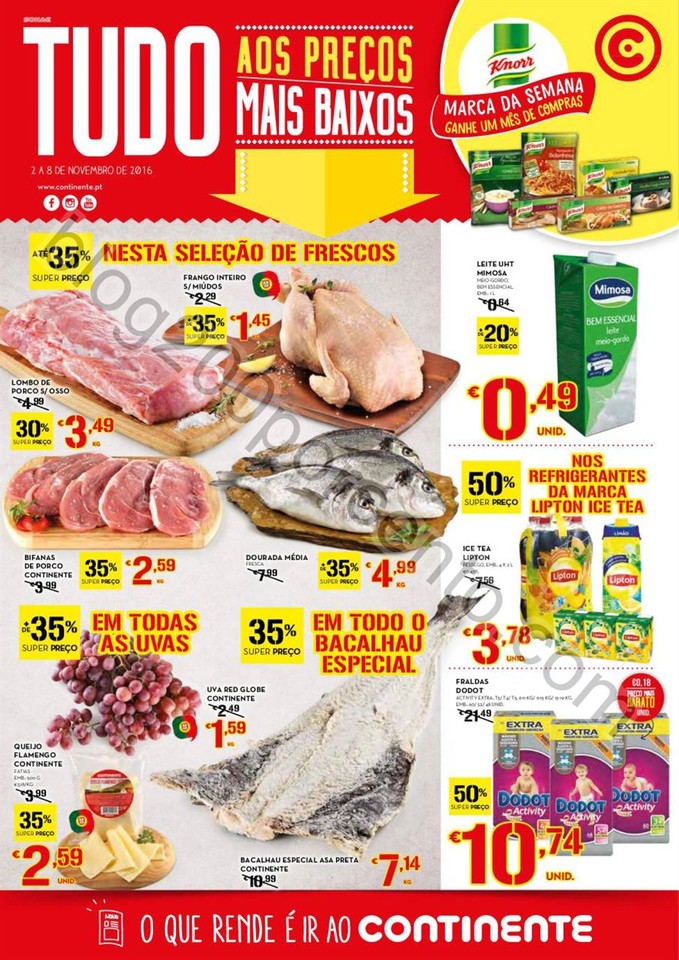 Antevisão Folheto CONTINENTE Madeira Promoções 