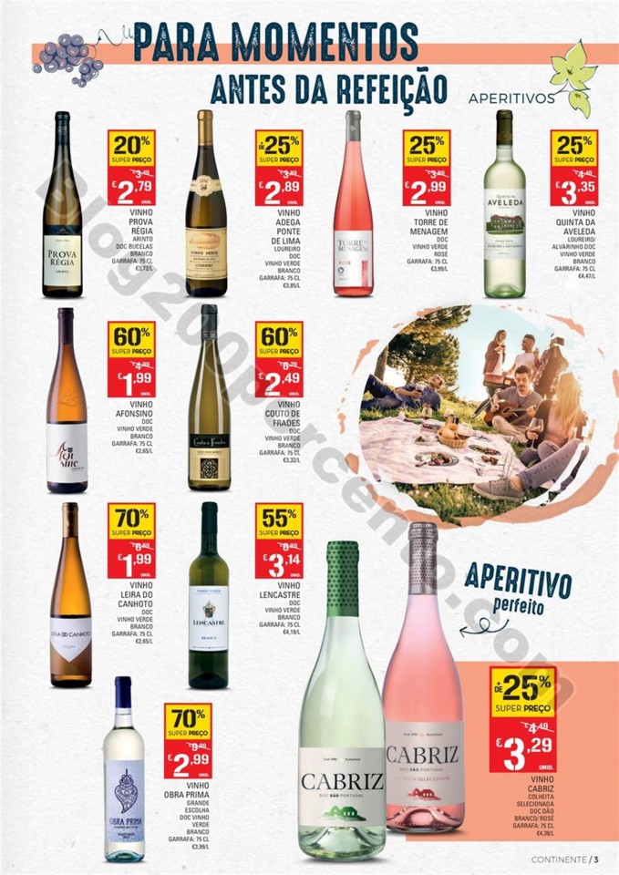 Antevisão Folheto CONTINENTE Vinhos Promoções d