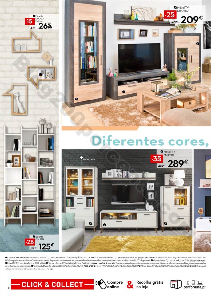 Antevisão Folheto CONFORAMA Promoções de 8 mar