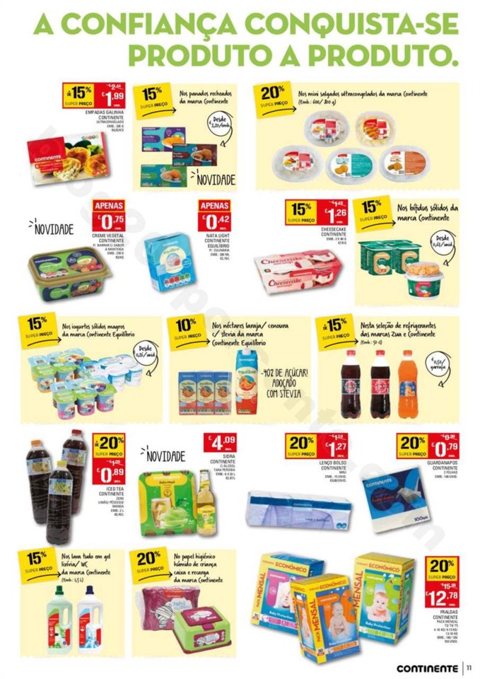 Antevisão Folheto CONTINENTE Promoções de 17 a 