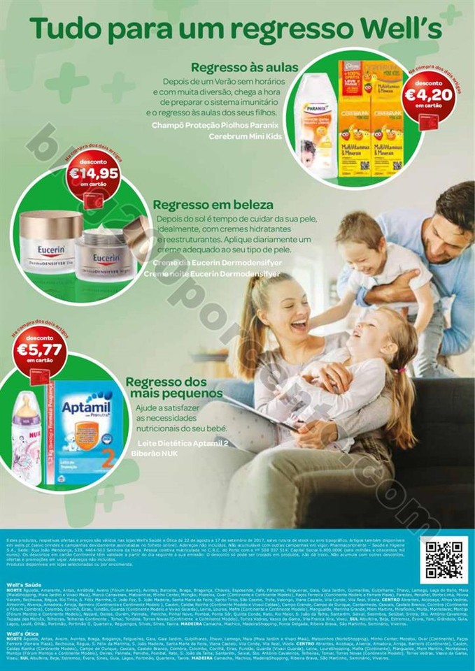 Antevisão Folheto WELLS Promoções de 22 agosto 