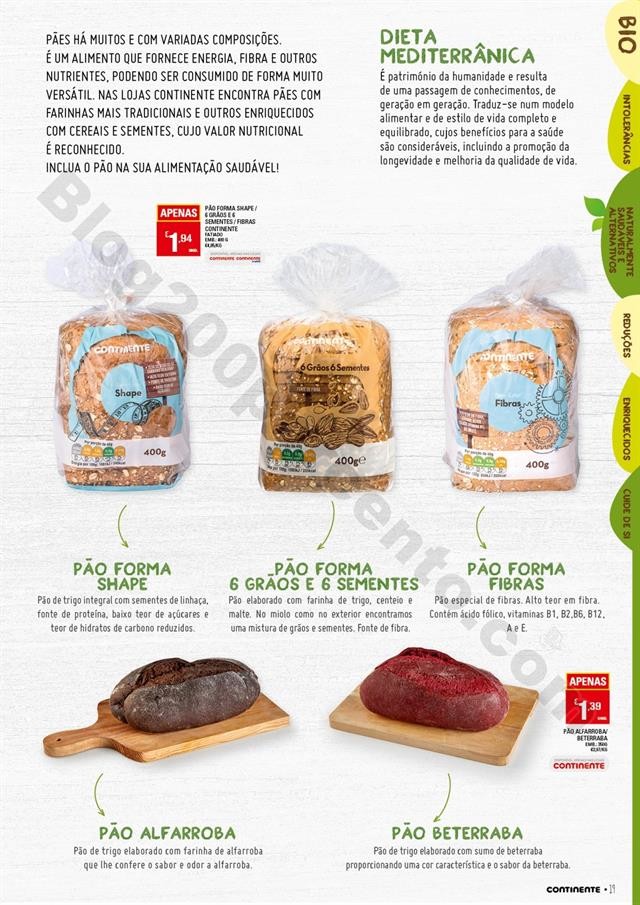 Antevisão Folheto CONTINENTE Feira Vida Saudável