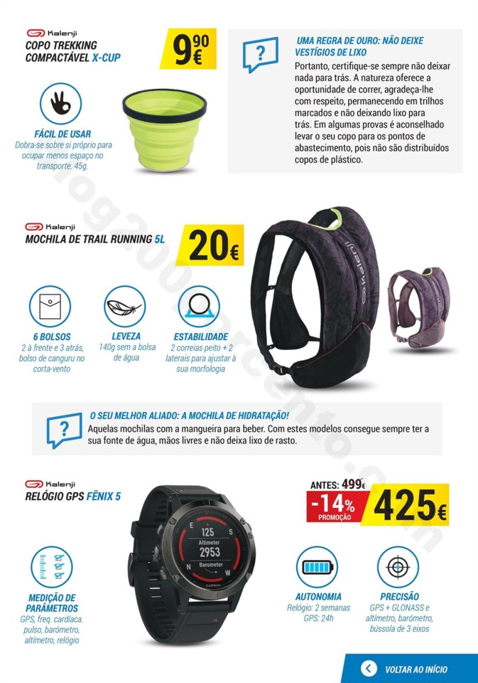 Antevisão Folheto DECATHLON Baixa Preço Corrida 