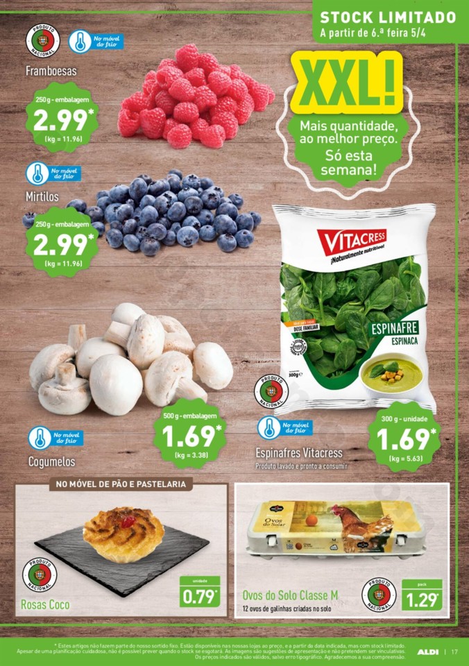Antevisão Folheto ALDI Promoções a partir de 3 