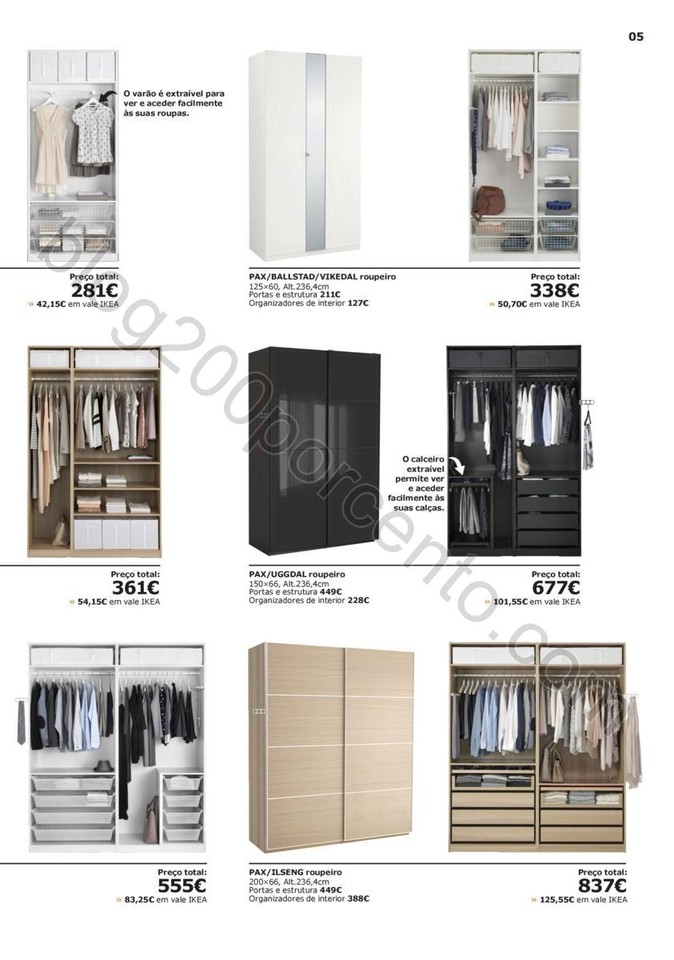 Antevisão Folheto IKEA quartos promoções de 19 