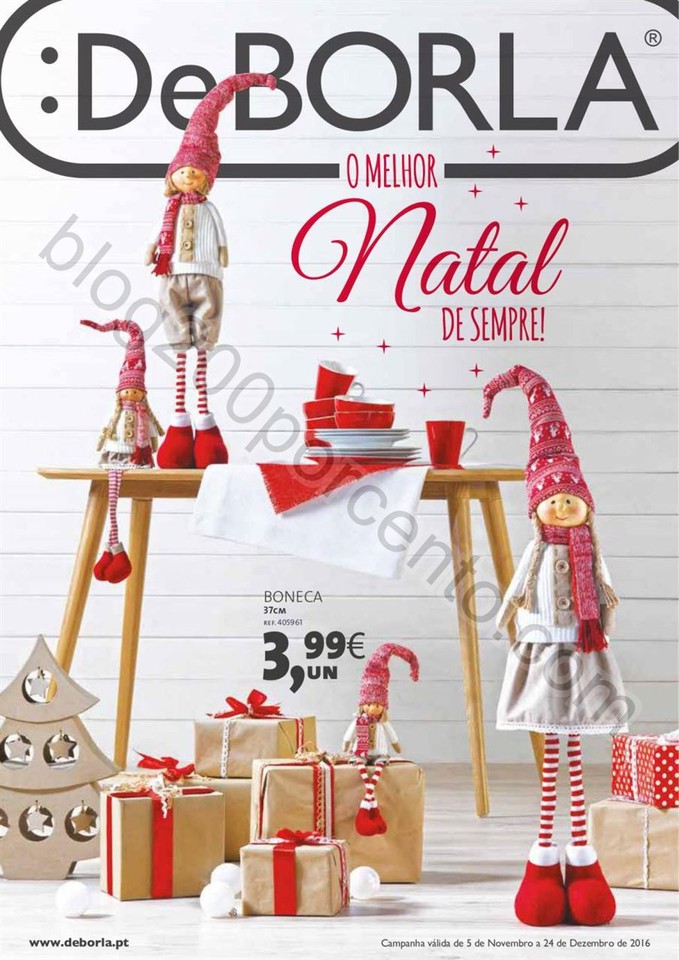 Antevisão Folheto DEBORLA Natal promoções de 5 