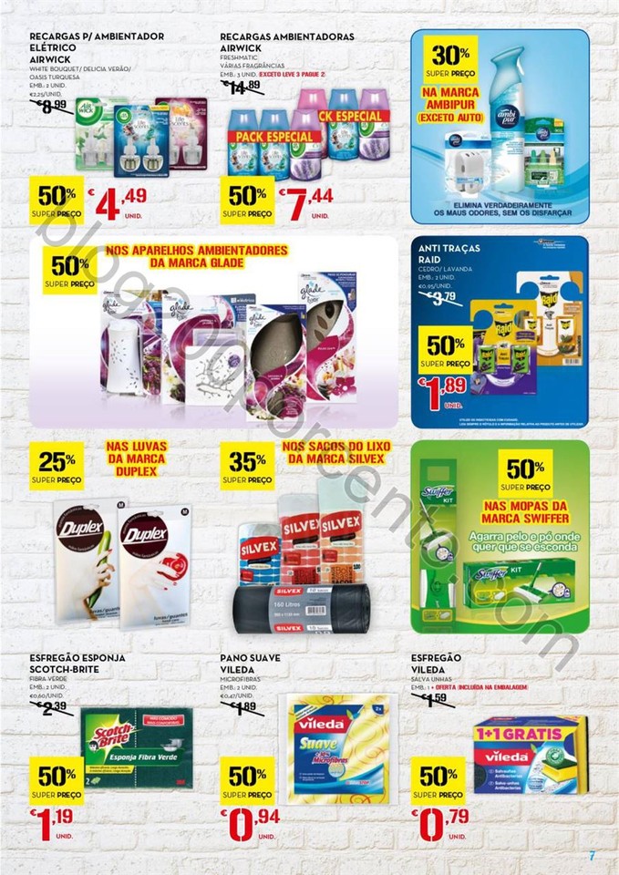 Antevisão Folheto CONTINENTE Limpeza promoções 