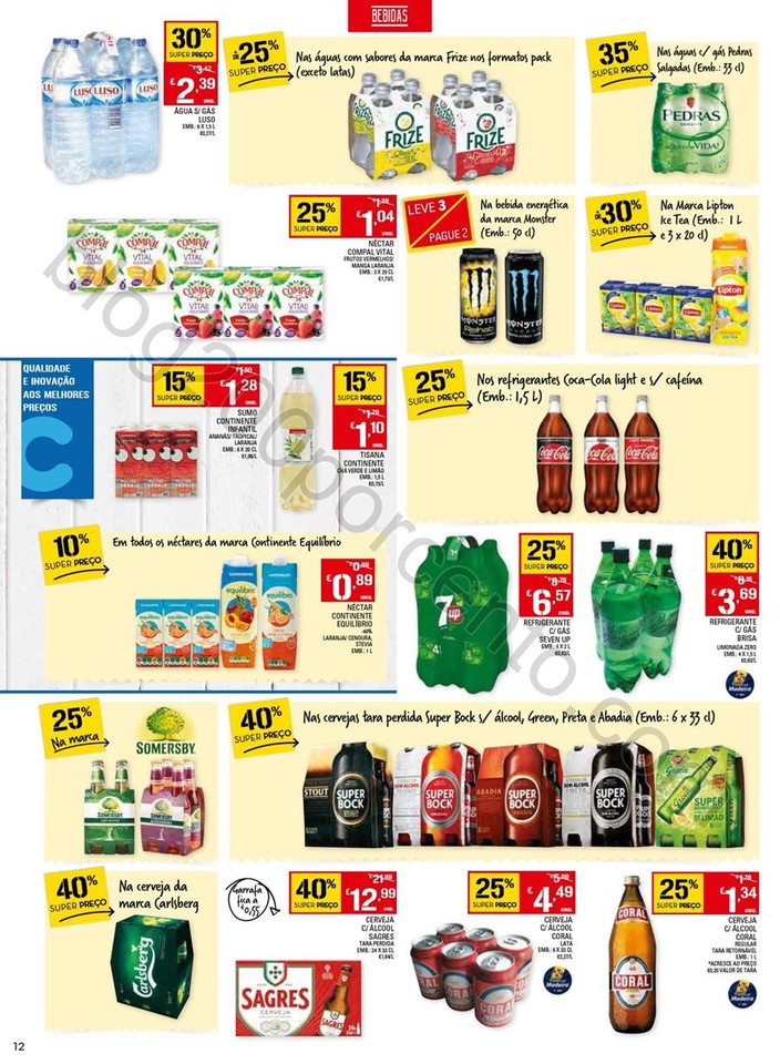 Antevisão Folheto CONTINENTE Madeira promoções 