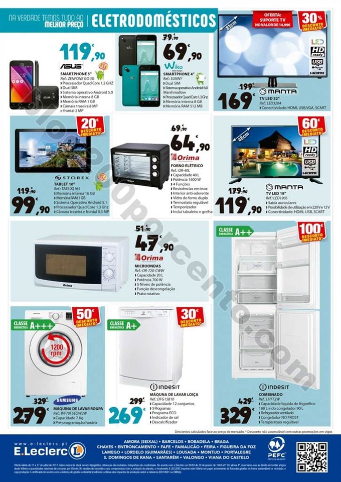Antevisão Folheto E-LECLERC Promoções de 11 a 1