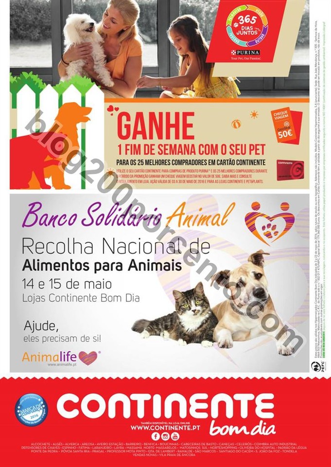 Antevisão Folheto CONTINENTE - BOM DIA Extra Pets