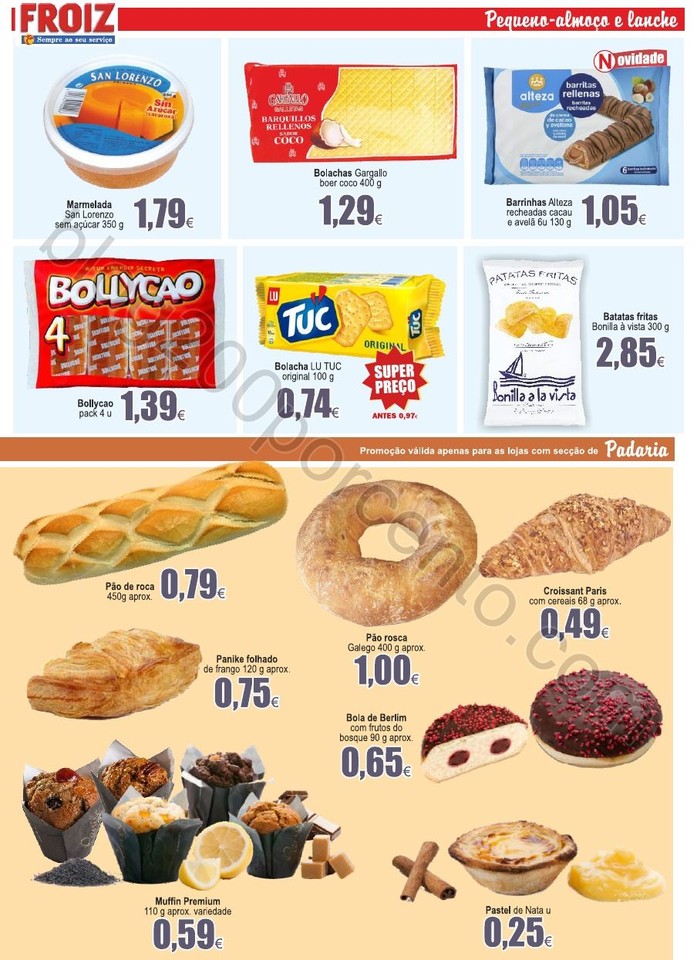 Antevisão Folheto FROIZ Promoções de 12 a 27 ab