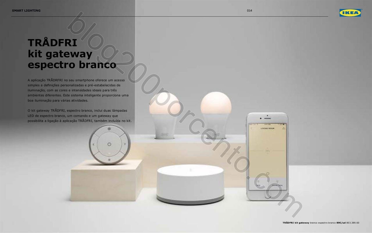 Antevisão Folheto IKEA Smart Lighting promoções