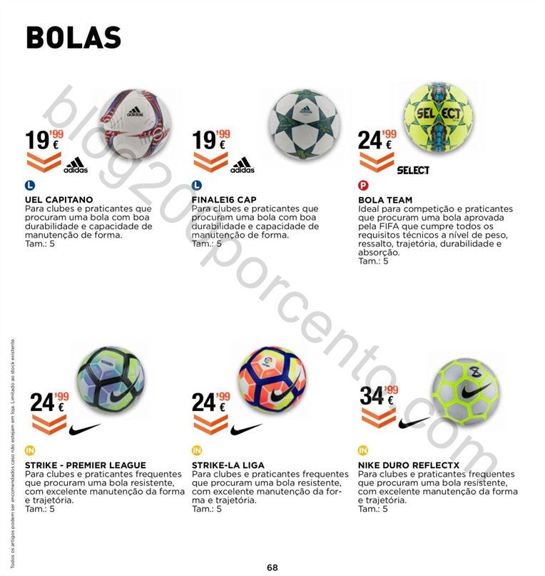 Novo Folheto SPORT ZONE Especial Futebol promoçõ