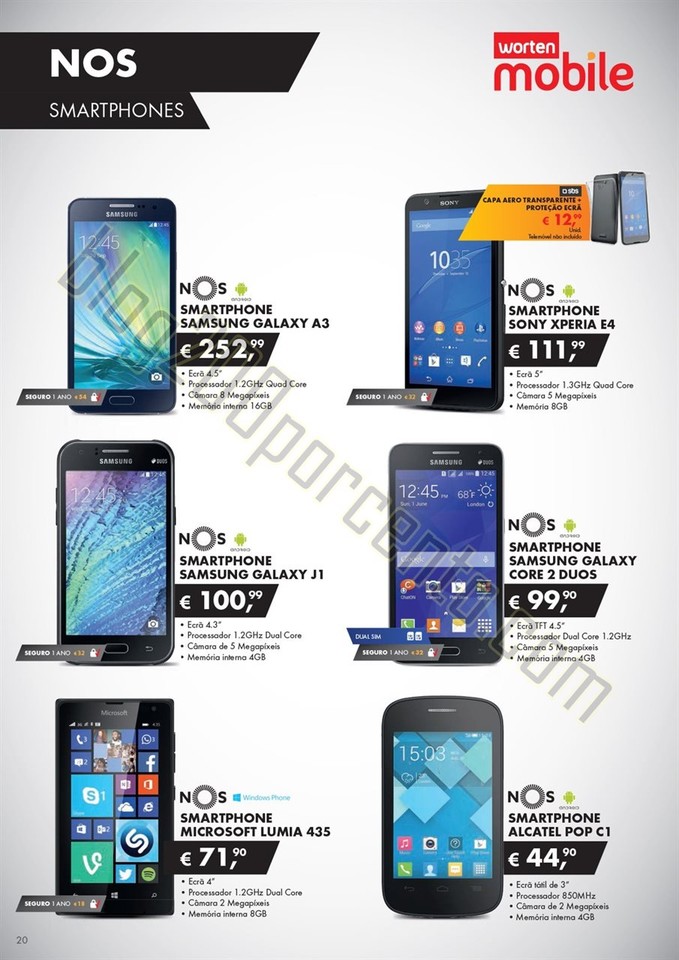 Novo Folheto WORTEN Mobile promoções de 3 a 31 d