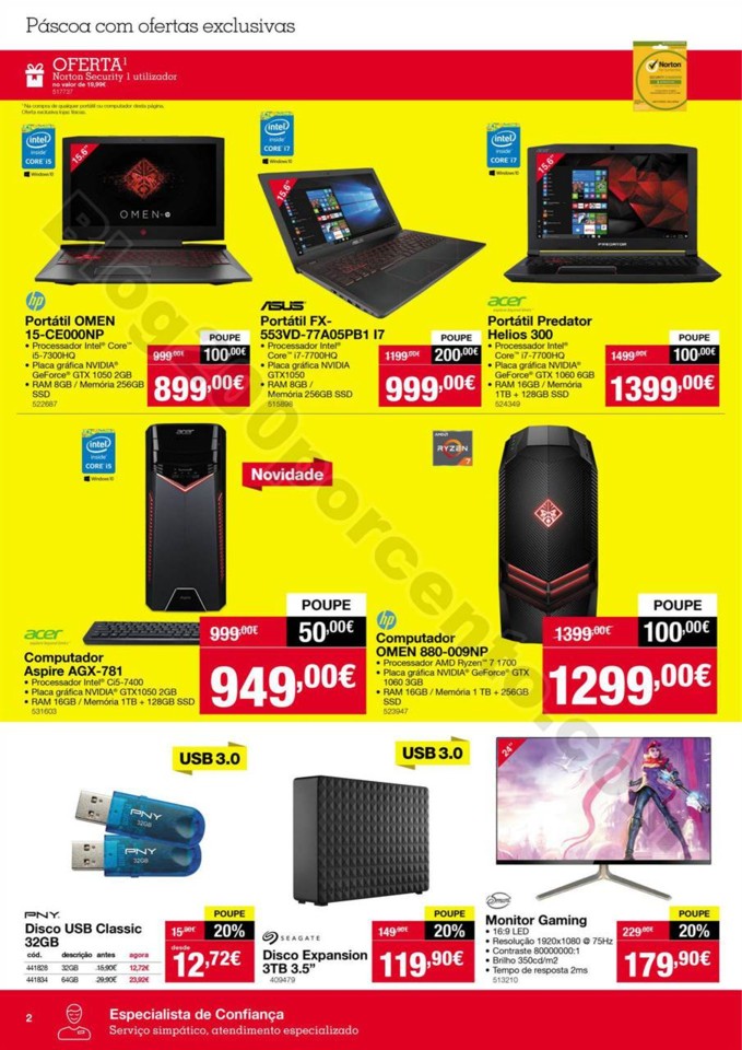 Antevisão folheto STAPLES promoções de 21 a 27 