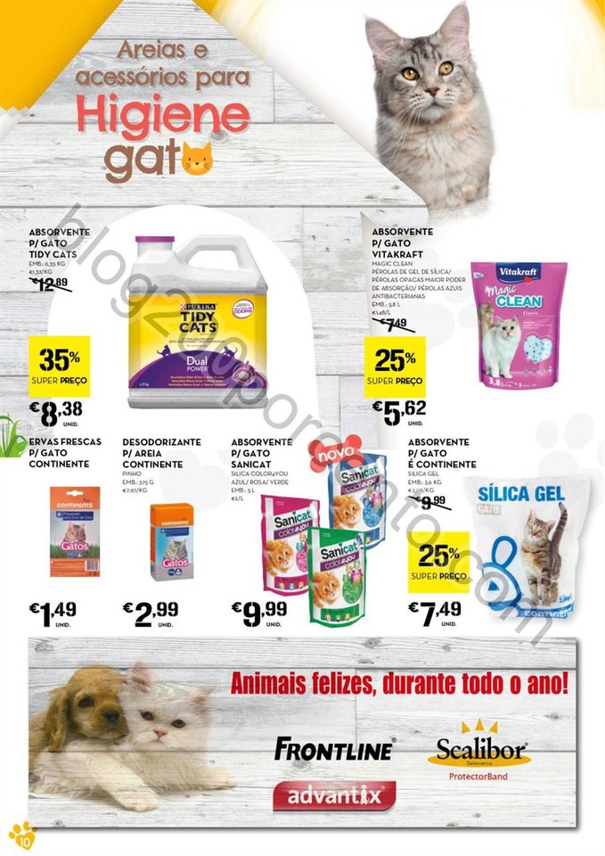 Antevisão Folheto CONTINENTE Feira animal de 20 s