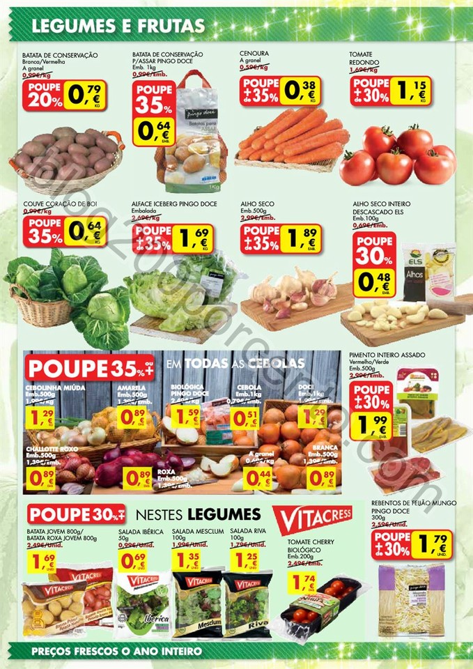 Antevisão Folheto PINGO DOCE Frescos Promoções 