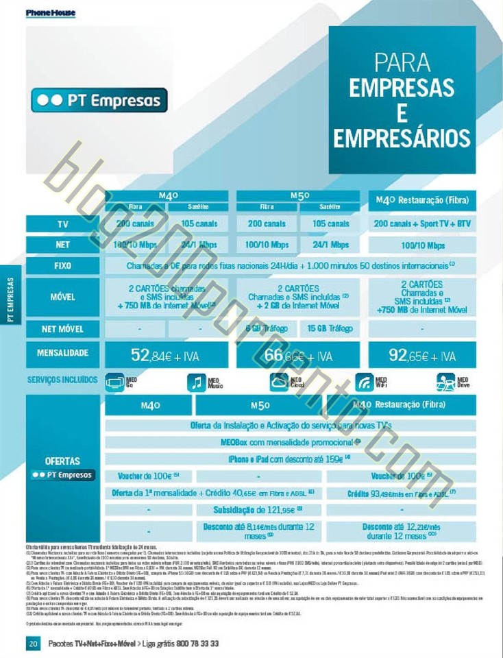 Novo Folheto PHONE HOUSE Natal promoções de 30 n