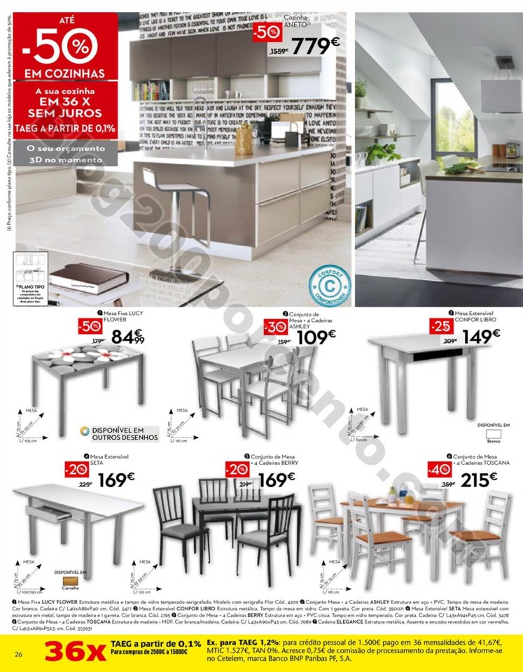 Antevisão Folheto CONFORAMA Promoções de 27 se