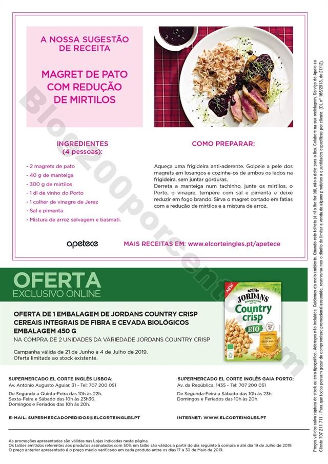 Antevisão Folheto EL CORTE INGLÉS Promoções de