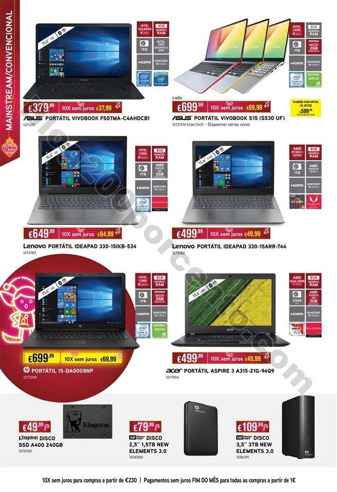 Antevisão Folheto RADIO POPULAR Natal promoções