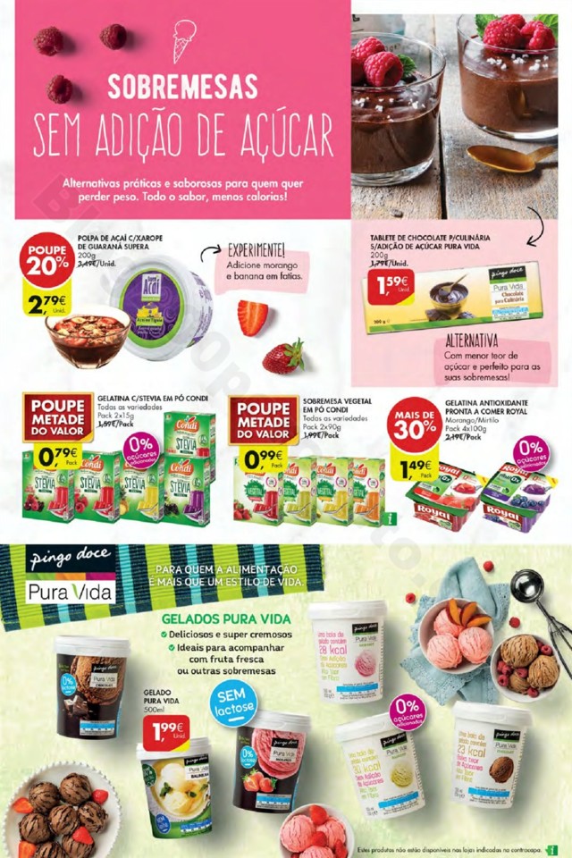Antevisão Folheto PINGO DOCE Alimentação Saudá