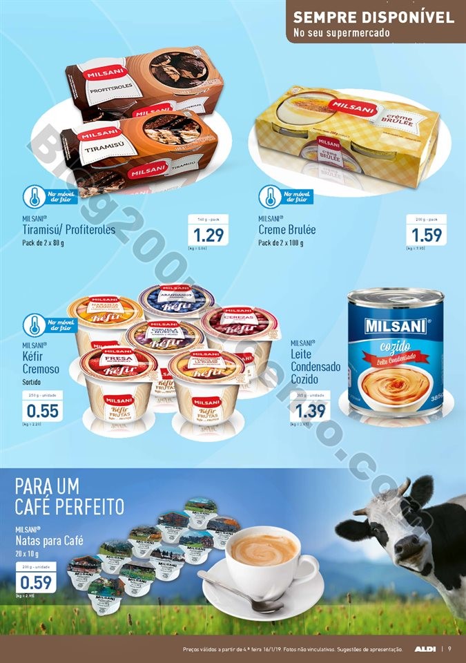 Antevisão Folheto ALDI Promoções a partir de 16
