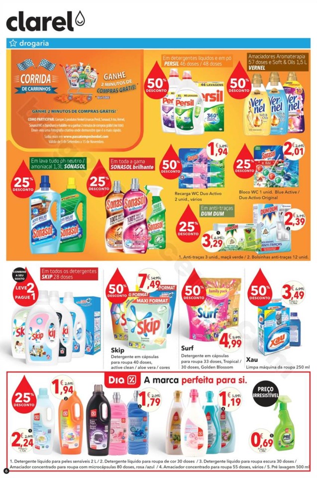 Antevisão Folheto CLAREL Promoções de 2 a 15 no