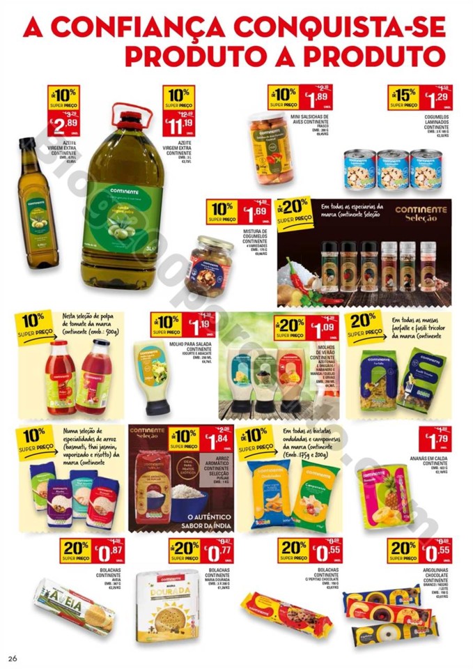 Antevisão Folheto CONTINENTE promoções de 7 a 1