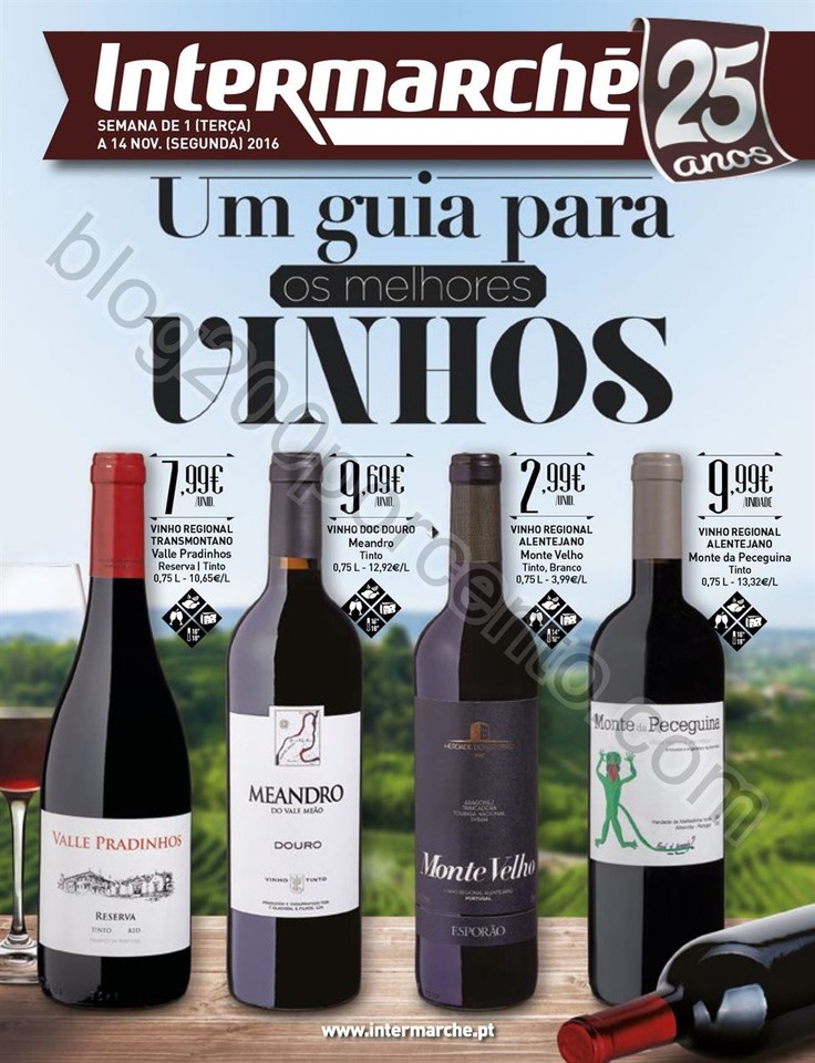 Antevisão Folheto INTERMARCHÉ Vinhos promoções